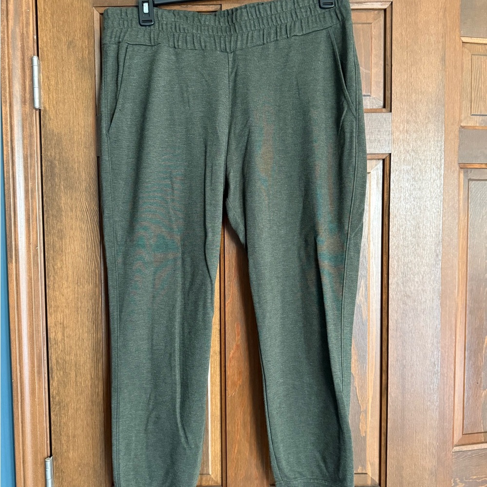 CAbi Olive Relaxed Fit Pants